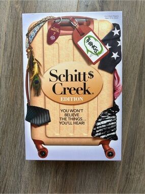 BNIB THINGS... Party Card Game- Schitt's Creek Edition